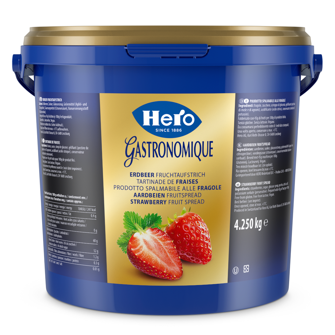 Hero Strawberry Fruit Spread 4.25kg