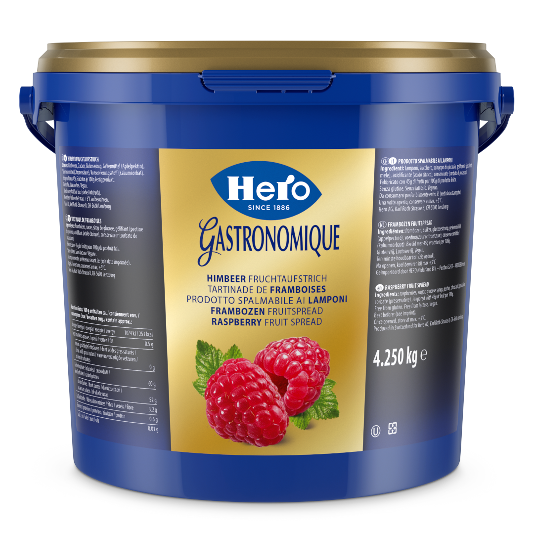 Hero Raspberry Fruit Spread 4.25kg