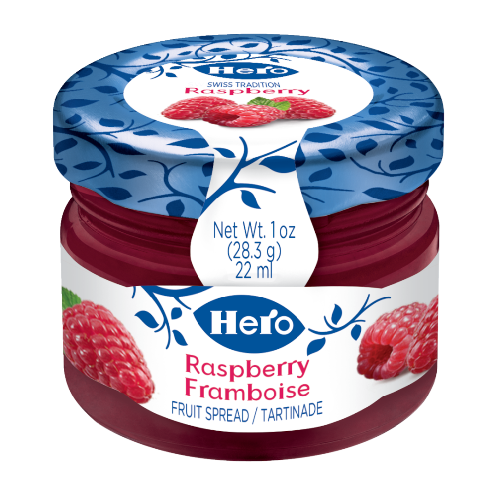 Hero Raspberry fruit jam