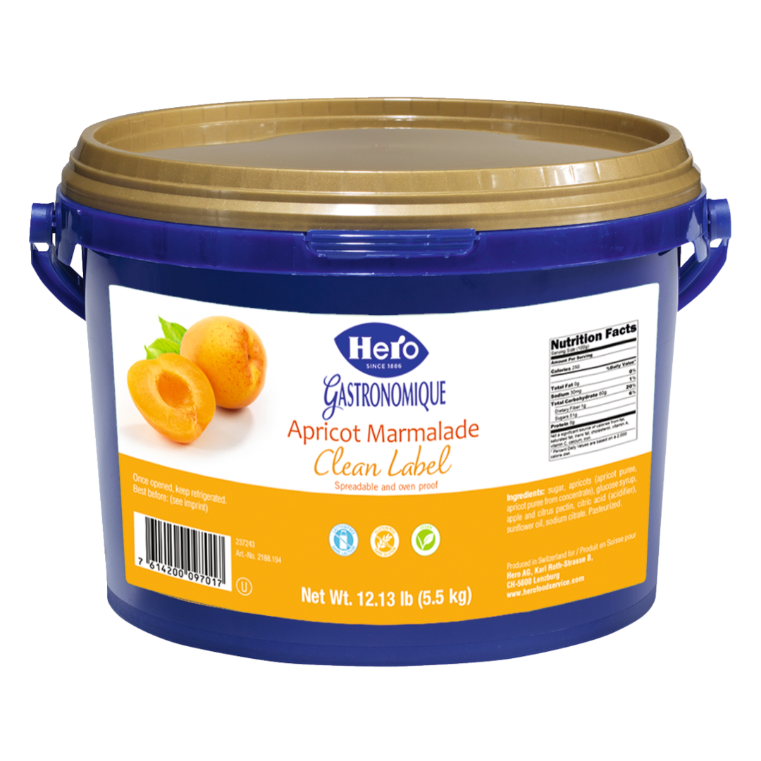 Apricot Marmalade Clean Label 5.5kg