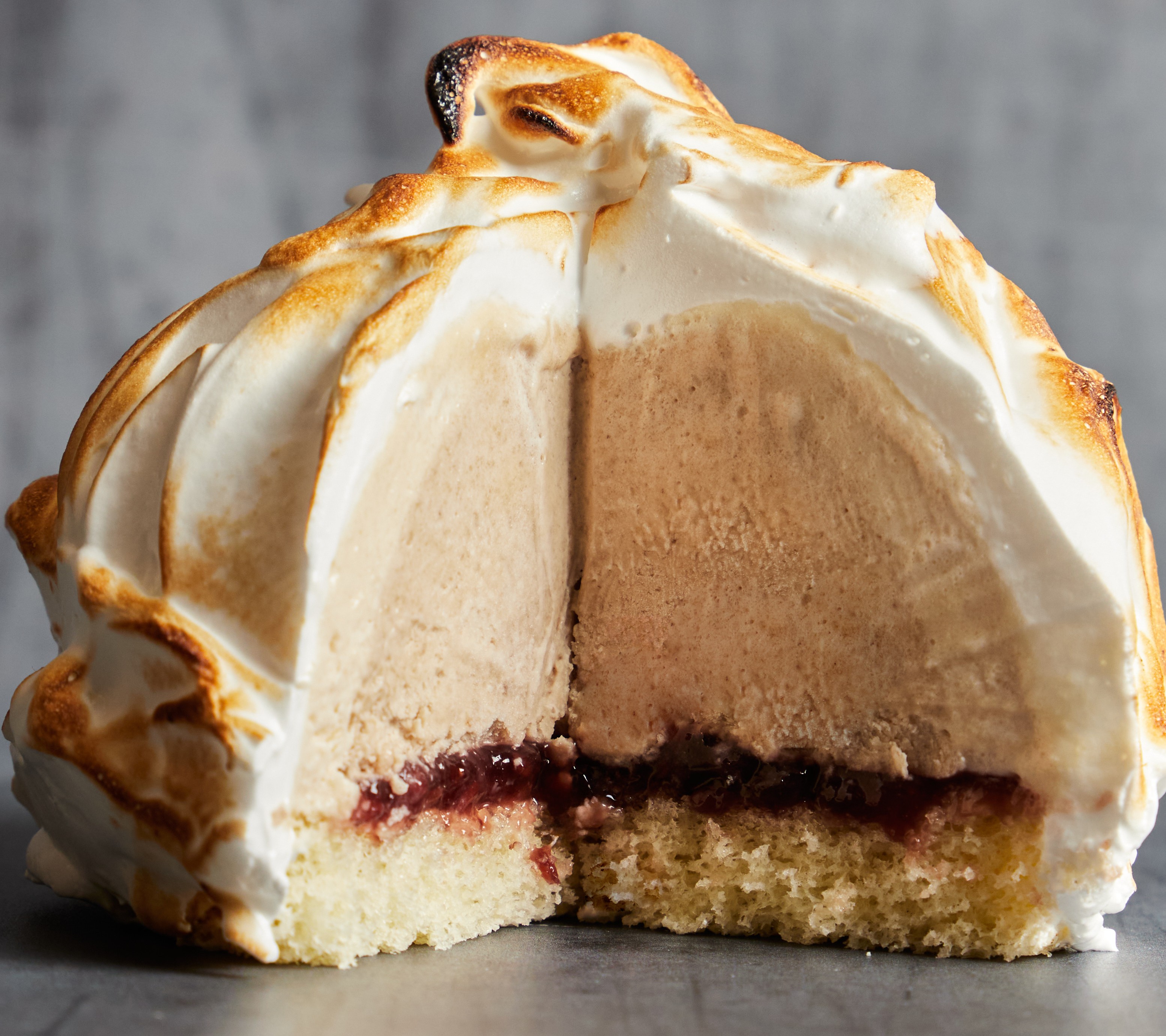 Chestnut Coffee Baked Alaska